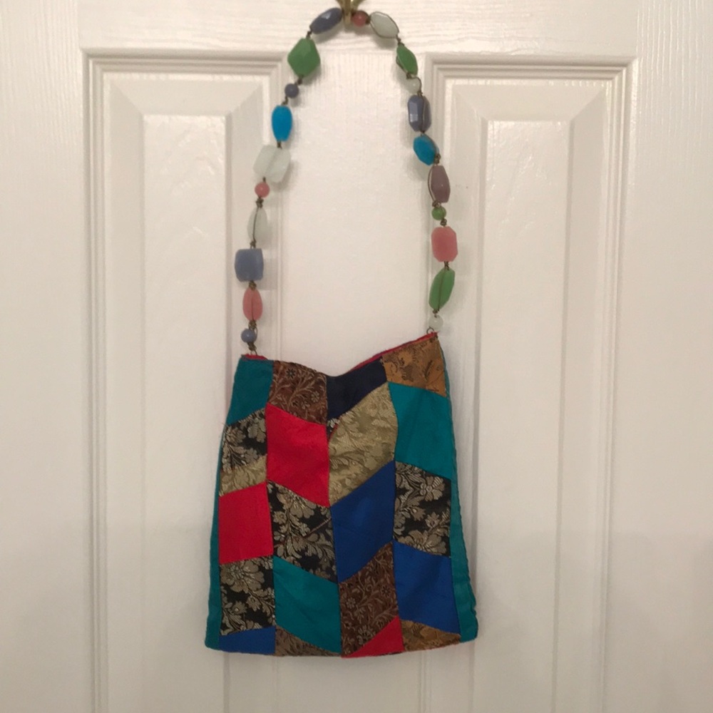 Hand-made purse by designer Meera Mahadevia